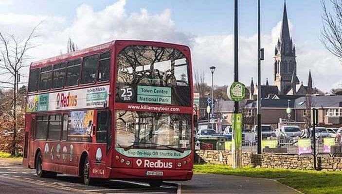 Bus touristique de Killarney