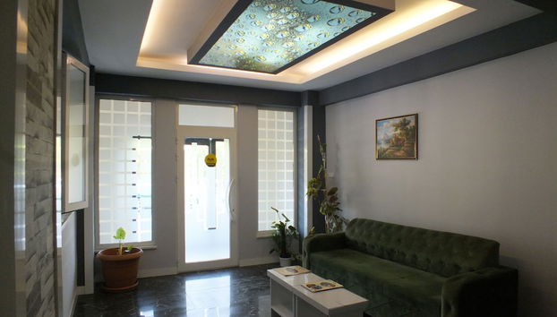 Zona de estar del vestíbulo