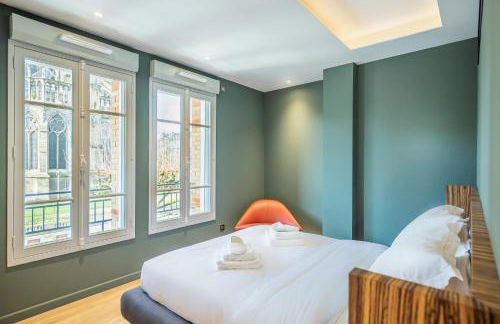 Les Suites 7 Anges - Vue Cathédrale, Parking & Centre Historique Reims - Foto 72