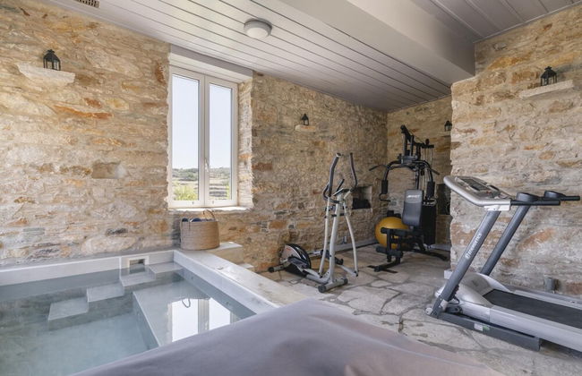 Villa Gaia Syros 1800 s Stone Building - Foto 41