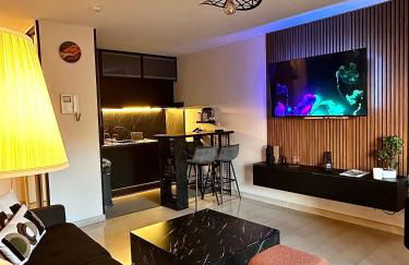 Appartement moderne climatisé avec piscine, terrasse et parking - Proche Promenade des Anglais - Foto 6