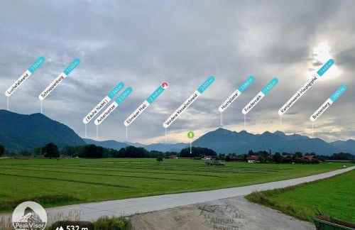 Ferienhaus AlmauBayern - mit Bergblick und großem Garten - Foto 56