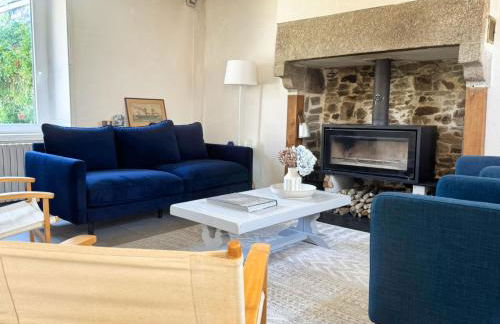 Les Galets - family house in the village of Guimaec 8p - Foto 2