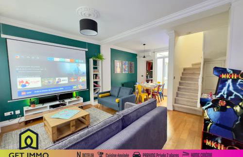 Maison 3ch - Cinéma - Game Room - Parking - Gare - Foto 1