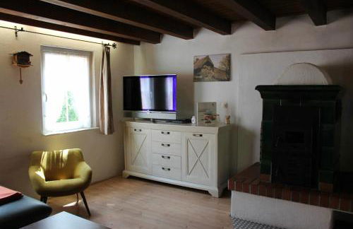 Separates Ferienhaus Speicherhäusle auf dem Hasenhof mit eigener Terrasse mit Grill, Kachelofen, WLAN - Foto 8