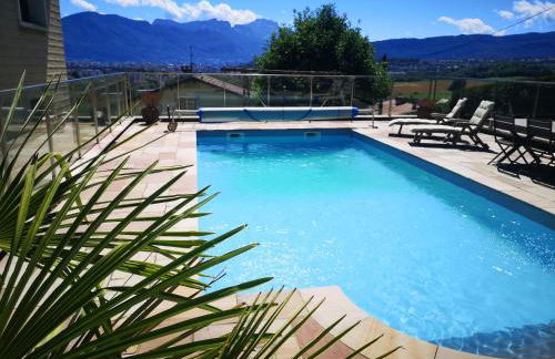 Studio Bellevue appart indépendant rénové 2024 piscine parking proche centre Annecy - Foto 16