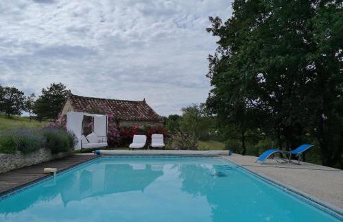 Gite de caractère, piscine et vue - Foto 13
