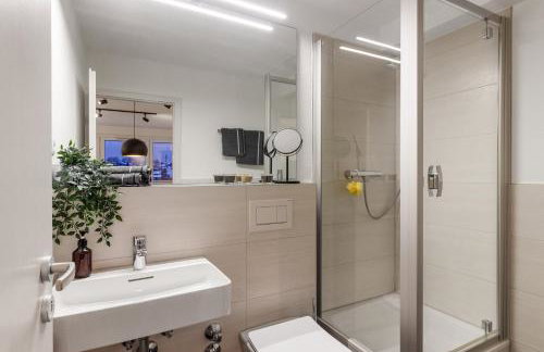 Appartement für 1-2 - WLAN - Parkplatz - Homeoffice - Foto 14