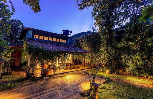 Casa dos Pássaros na areia a 20m da Praia da Baleia com 3 suítes e 1 dorm com ar condicionado, wifi, smart tv, cozinha completa e churrasqueira - Foto 57