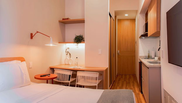 w Awesome Loft With Modern Deco in Bogota - Foto 2, Habitación