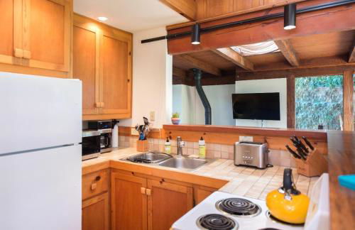 Tree Fort! Redwoods! Hot Tub!! Fire Table!! Google Smart Home!! Fast WiFi!! Dog Friendly! - Foto 13