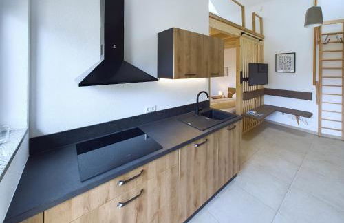 Ferienwohnung, 1-Zimmer, 1-3 Personen, 31 qm, mit Balkon, in ruhige Lage, direkt an der Aach - Photo 12