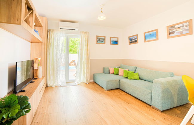 Beautiful Villa With Private Pool, Krk, Croatia - Foto 16