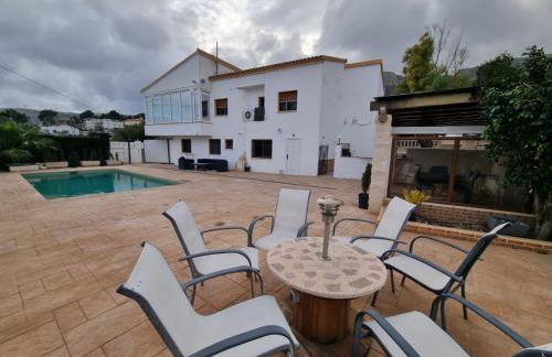 Calpe chalet privado 7 min de la playa piscina wifi parking aire barbacoa grupos - Photo 17