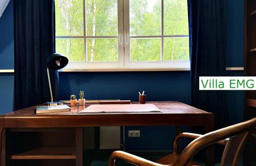 Ferienhaus Villa EMG Gelsenkirchen nah Essen Dortmund mit Pool und Garten für Familien Gruppen bis 21 Personen - Foto 18