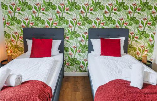 ARCHIPEL - Balkon - nahe Hamburg - Lounge - Smart TV - Parking - Foto 27