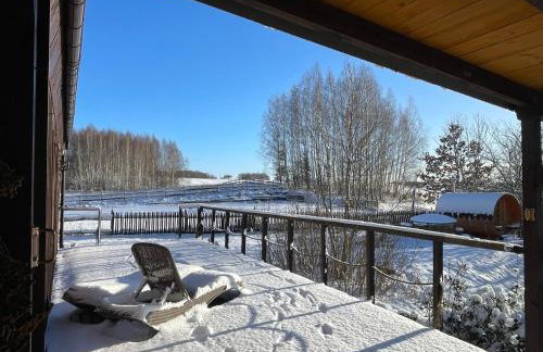 Żurawi klangor dom z sauną i jacuzzi - Foto 20