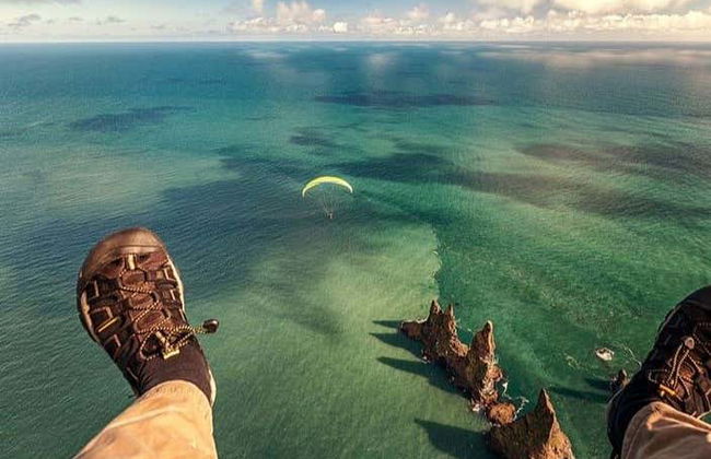 Volo in parapendio su Vík - Foto 3