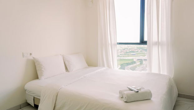 Minimalist And Nice Studio At Sky House Alam Sutera Apartment - Foto 2, Habitación