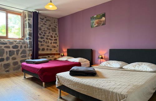 Gîte L'ESTAOU, 3 épis, 15 pers, 18 couchages - Ancienne ferme rénovée - Label Ecogîte - Foto 29