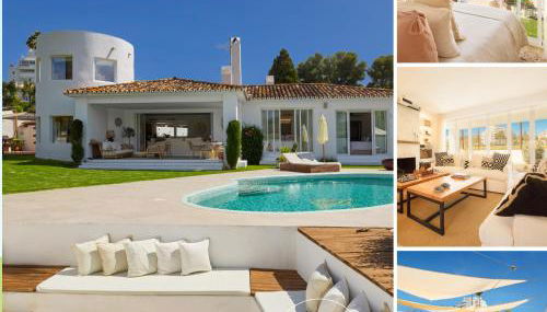 VACATION MARBELLA I Villa Moss, Golf-front, Swimming-pool, Minutes from the Marina and the Beach - Photo 1, sunbed