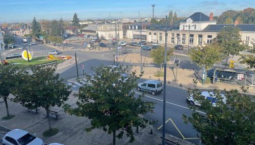 T2 4 pers face gare SNCF Appart Hotel le Cygne 3 - Foto 5