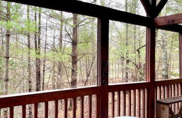 Private and Perfect! - hot tub, king bed, fireplace - dog and motorcycle friendly Studio Cabin by RedAwning - Foto 40