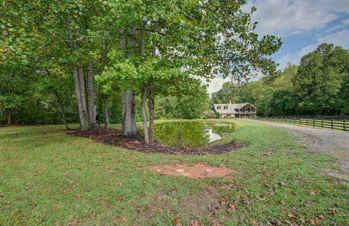 28 Acres Home with Barn and Fire Pit Near Franklin! - Foto 41