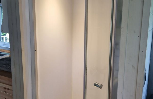 Glamping Hut - Sleeps 2, hot tub & Parking - Foto 7