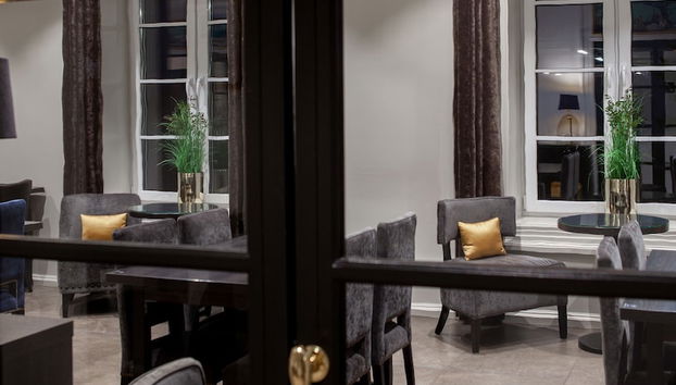 Sitzecke in der Lobby