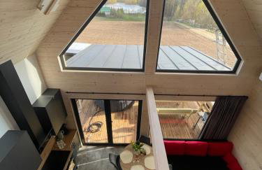 Osada Skoczkowo komfortowe domki z prywatnymi wannami hot-tub nad jeziorem- sauna- balia- prywatny staw wędkarski - Foto 30