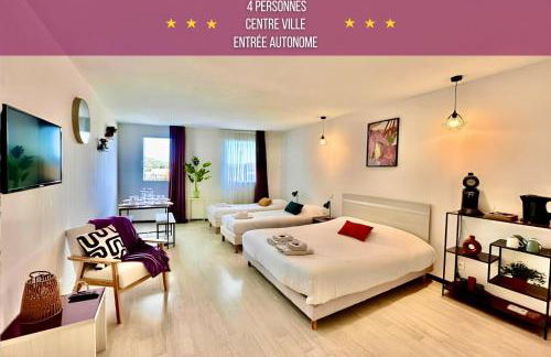 " Studio Zen Lourdes " 4 personnes - Centre Ville - Foto 1