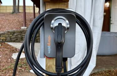 Family A-Frame, HotTub, FirePit, ClimbingWall, EVCharger, & More - Photo 71