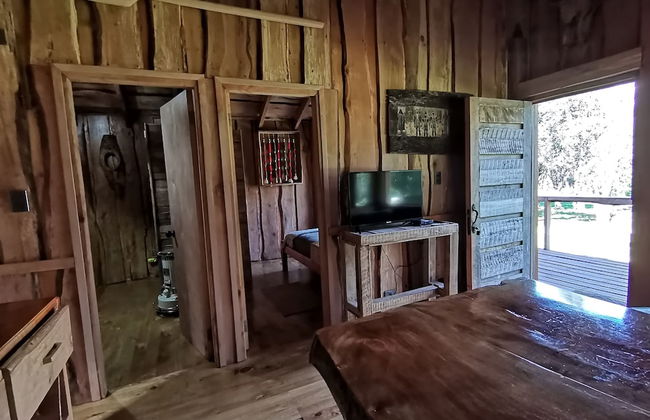 Wonderful Rustic Cabin 2, With Native Logs, on the Banks of the Trancura River - Foto 27