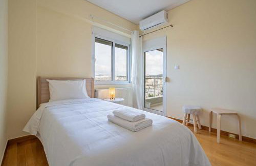 Sunlit Terrace 3BR Apartment - Tavros by ΜΡS - Foto 46