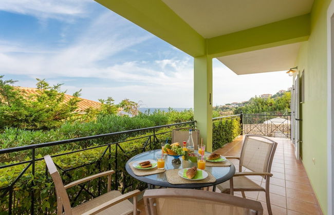 Skala Villa Green Large Private Pool Walk to Beach Sea Views A C Wifi - 2825 - Foto 16