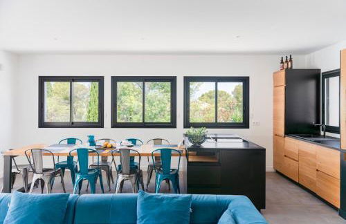 Villa Hedone - Presqu'île de Giens Piscine Vue mer - Foto 32