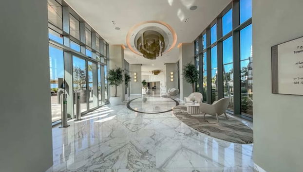 Zona de estar del vestíbulo