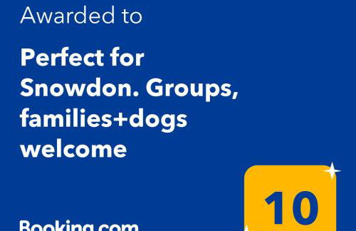 Perfect for Snowdon. Groups, families+dogs welcome - Photo 20