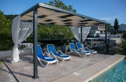 Villa Adria View Exklusive Villa am Meer mit Pool und BBQ für 8 Personen - Foto 46