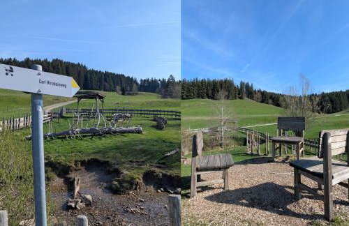 Bergchalet mit Pool und Sauna, ganz nah am Bikepark Weitnau, direkt am Skilift - Foto 71