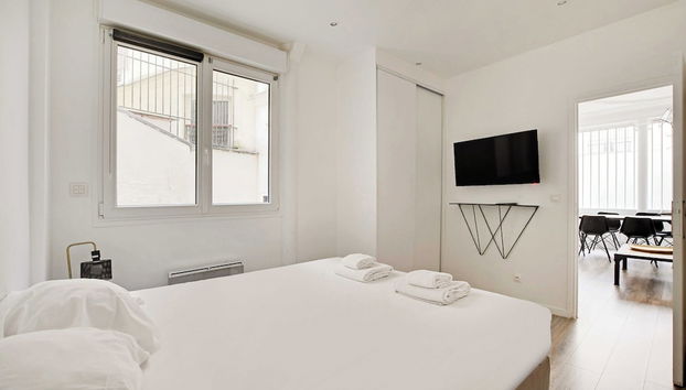 Magnificent Apartment - 2br/6p - Rochechouart - Foto 2, Habitación