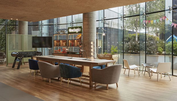 Sitzecke in der Lobby