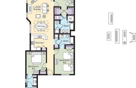 Great Family Friendly Resort 3BD condo onsite amenities golf, pools, lazy river and more - Foto 24