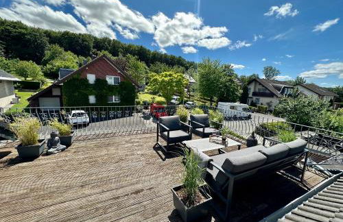 Familie oder beruflich - Dachterasse - gemütlich - Küche - Nähe Flughafen - Foto 1