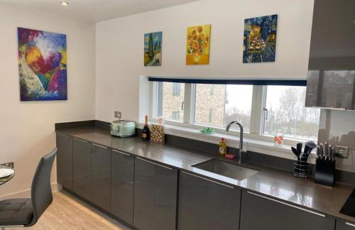 Exquisite & Contemporary 2 Bed Apartment w Parking 10 mins walk to Papworth, Addenbrookes hospitals & Bio Medical Campus - Foto 16