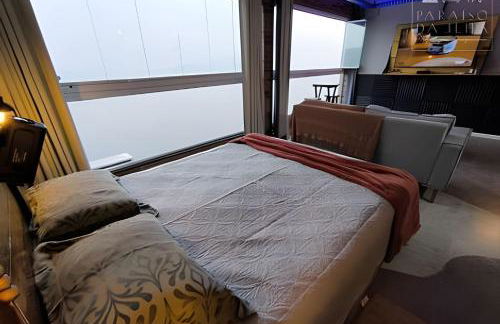 Apartamento Chalé da Ilha - Ar Cond e Super VISTA - Foto 23