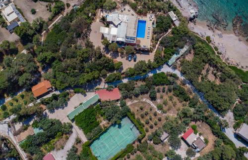 Black Diamond Beachfront Pool Villa Pasithea in Sounio, Athens - Foto 44