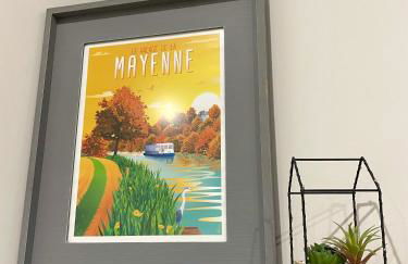 « La Bicyclette » 35m2 tout équipé centre ville - Foto 9