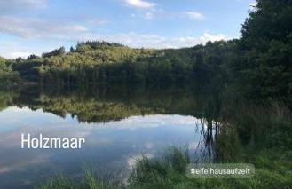 Modernes, ökologisches Design Ferienhaus in der Eifel Vulkaneifel I 2 Schlafzimmer, Sauna, Yoga & Kaminofen, schnelles WLAN & Arbeitsplatz - Foto 32